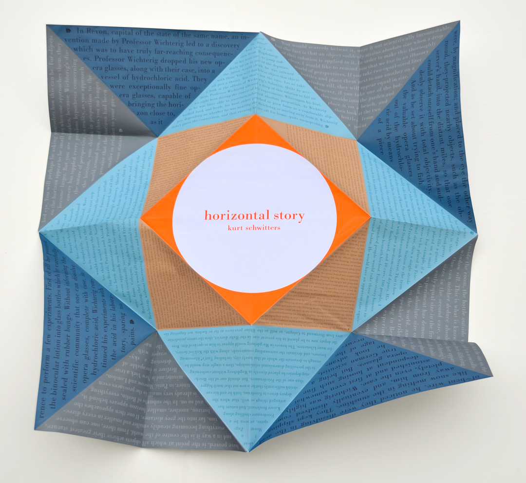 folded poster